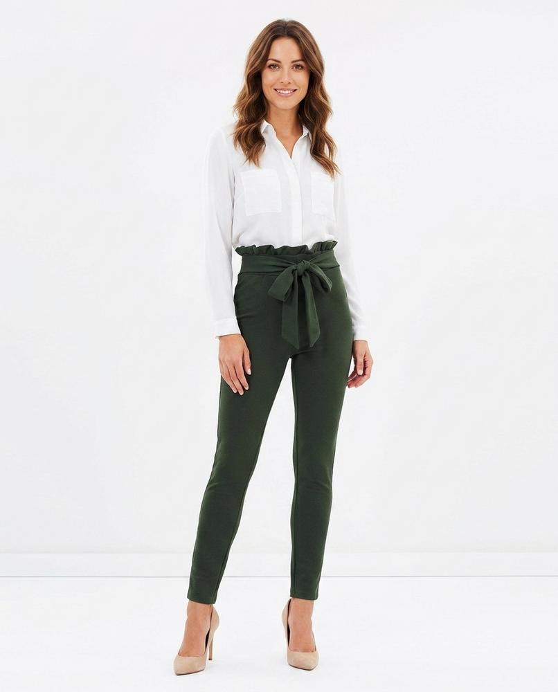 Cloppenburg Mode - Sekar | Hochgeschnittene Schmal Geschnittene Hose Damen