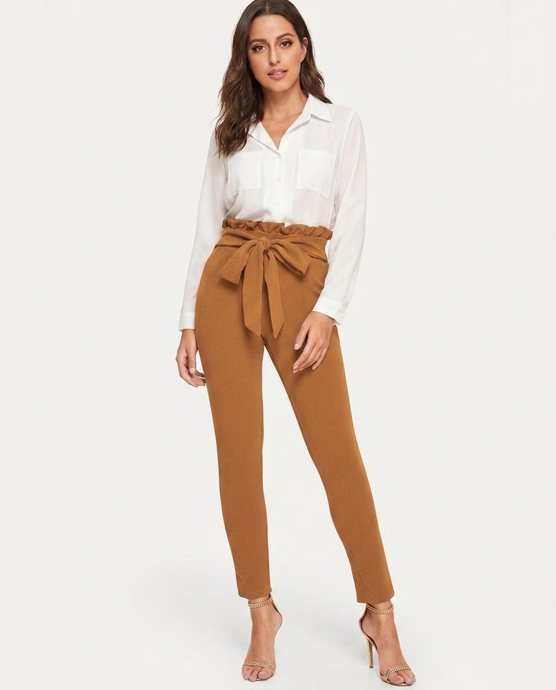 Cloppenburg Mode - Sekar | Hochgeschnittene Schmal Geschnittene Hose Damen