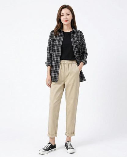 Cloppenburg Mode - Conav | Gerade Geschnittene Baumwoll Hose Unisex