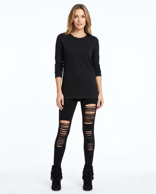 Cloppenburg Mode - Lolin | Geschlitzte Jersey Hose Damen