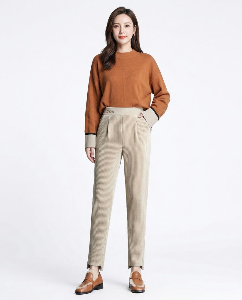 Cloppenburg Mode - Zevel | Hochgeschnittene Cord Hose Damen