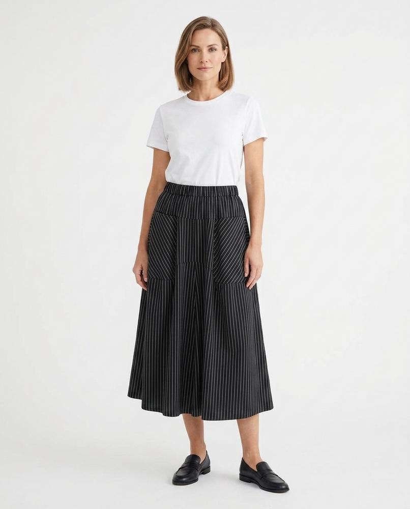 Cloppenburg Mode - Malin | Gestreift Ausgestellt Rock Damen