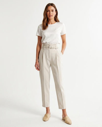 Cloppenburg Mode - Vamin | Hochgeschnittene Gegürtete Hose Damen