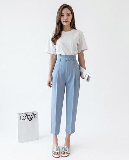 Cloppenburg Mode - Vamin | Hochgeschnittene Gegürtete Hose Damen