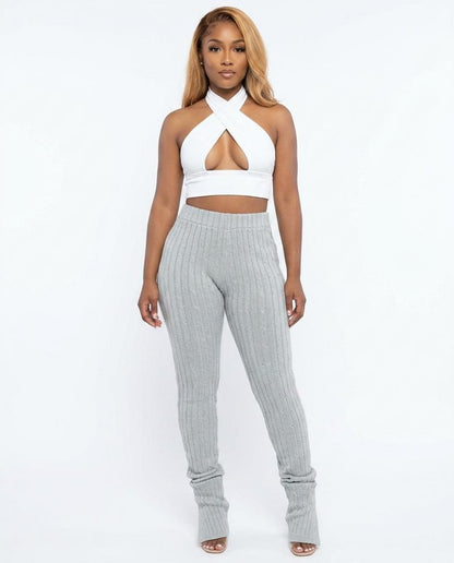Cloppenburg Mode - Lesen | Gerippte Gestrickte Hose Damen