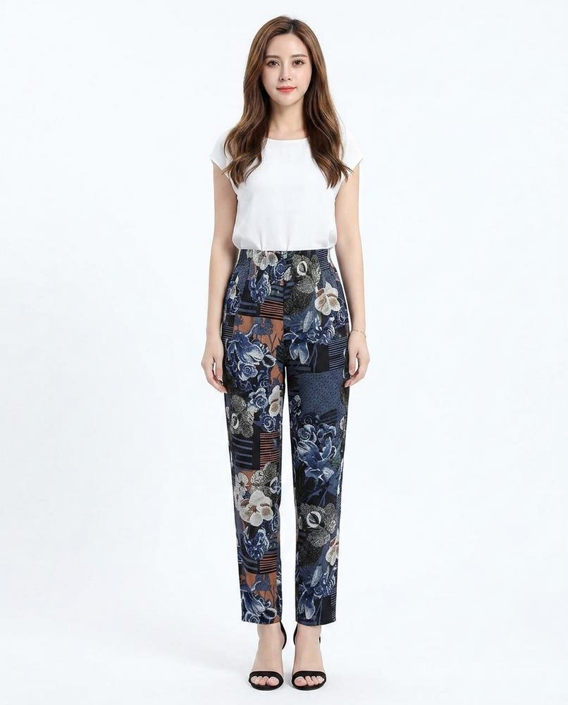 Cloppenburg Mode - Covin | Gemusterte Leichte Hose Damen