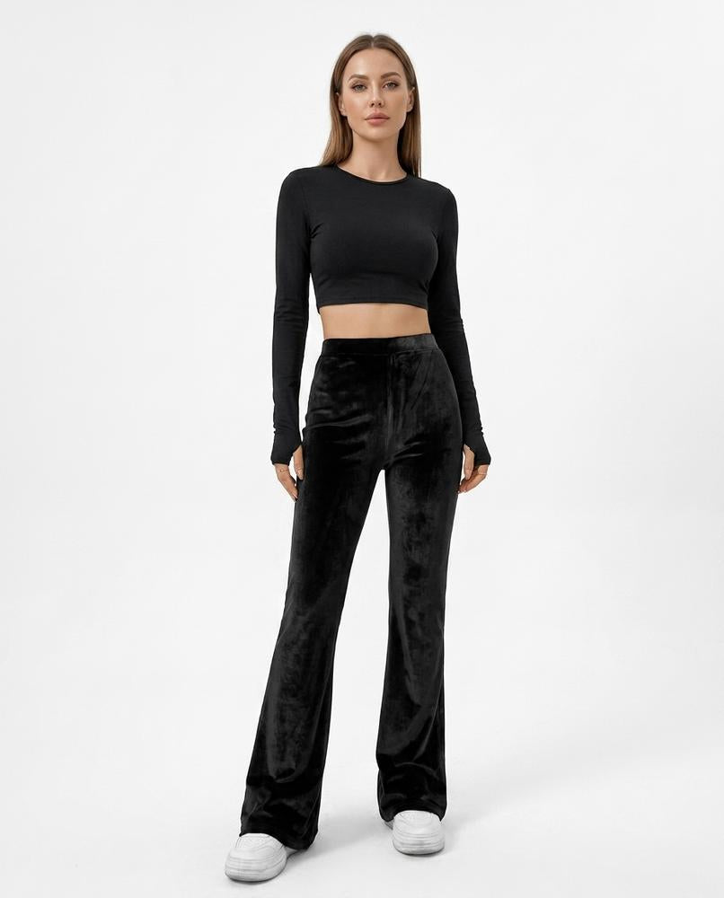 Cloppenburg Mode - Mivin | Samtige Ausgestellte Hose Damen