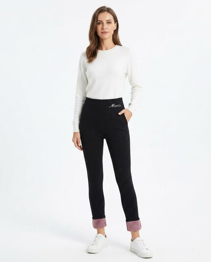 Cloppenburg Mode - Rovel | Gefütterte Gerippte Hose Damen