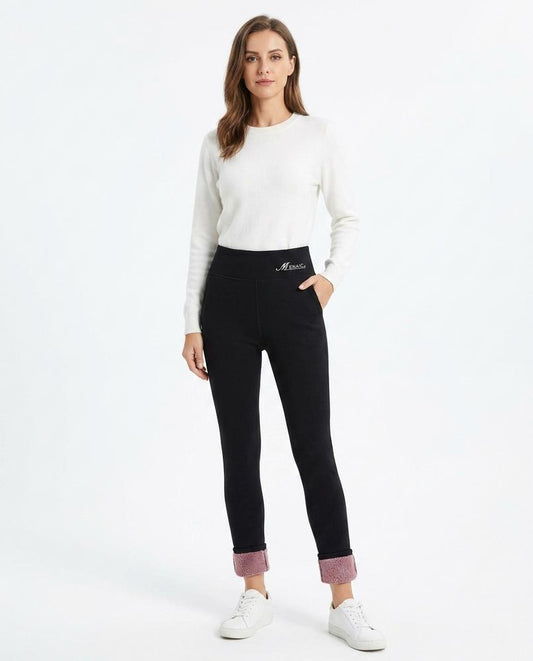 Cloppenburg Mode - Rovel | Gefütterte Gerippte Hose Damen