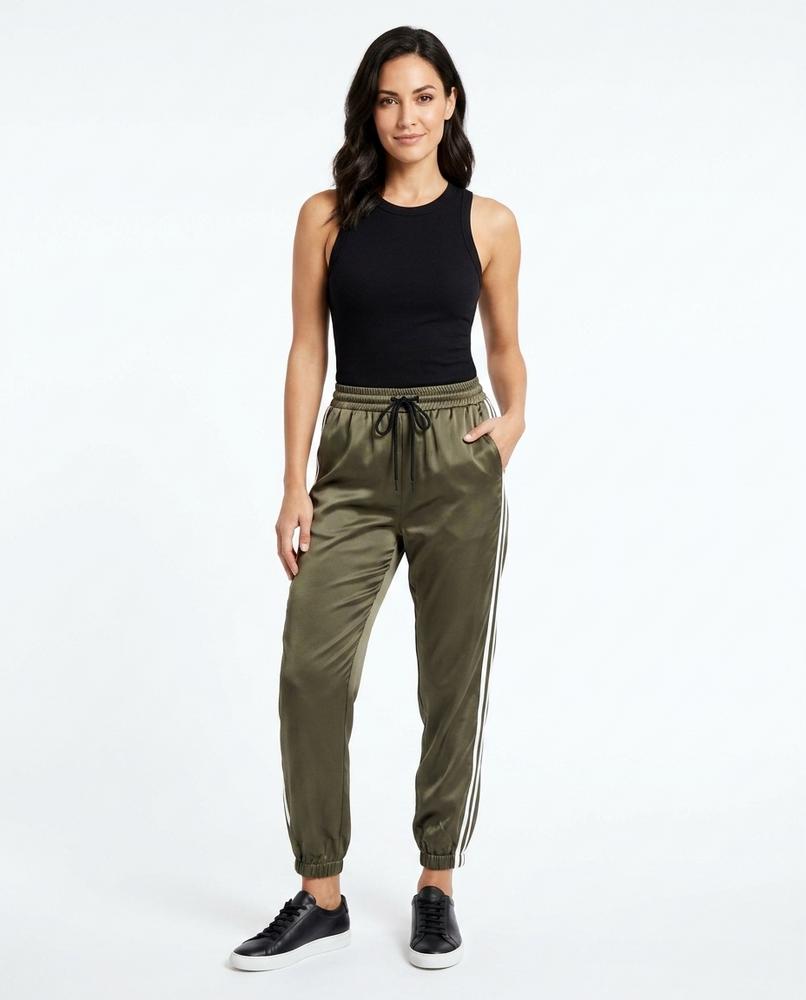 Cloppenburg Mode - Kamon | Glänzende Gestreifte Hose Damen