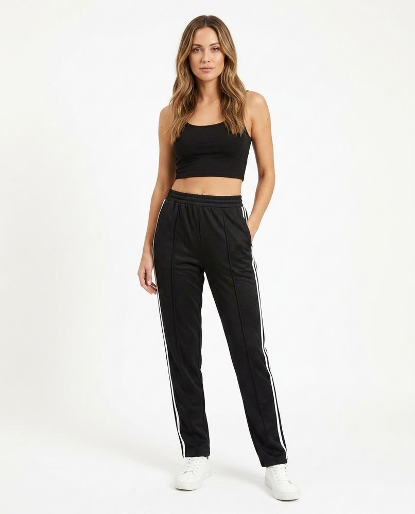 Cloppenburg Mode - Kamon | Glänzende Gestreifte Hose Damen