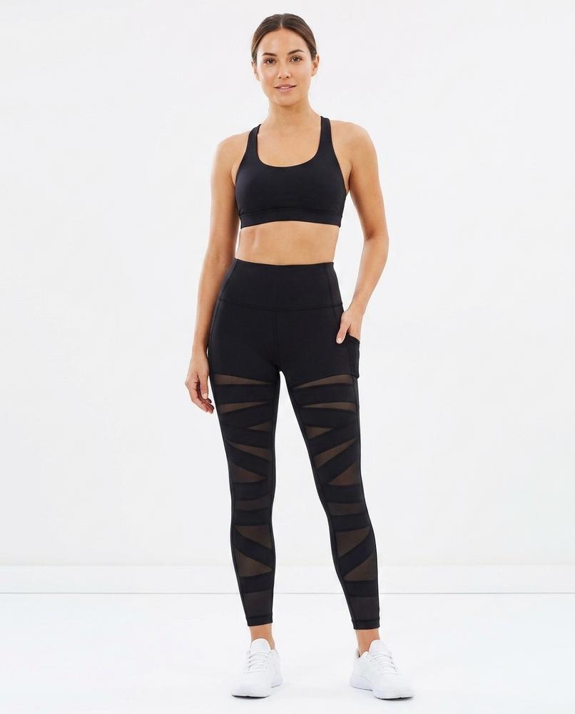 Cloppenburg Mode - Maren | Enganliegende Netzbesetzte Hose Damen