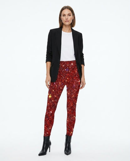 Cloppenburg Mode - Vedan | Enganliegend Glitzernd Hose Damen
