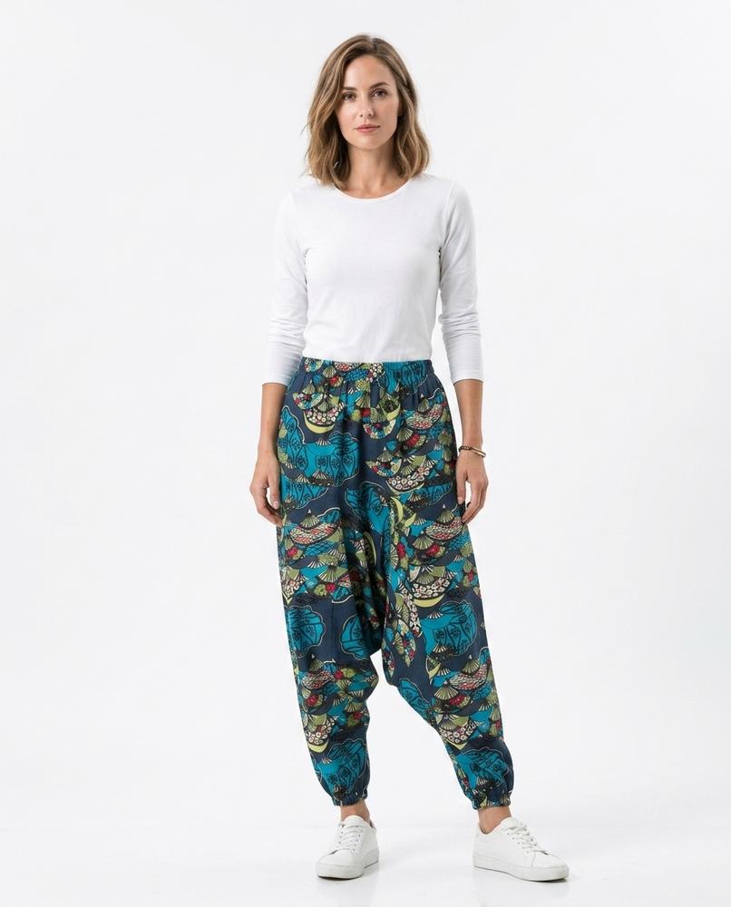 Cloppenburg Mode - Daran | Gemusterte Baumwoll Hose Unisex