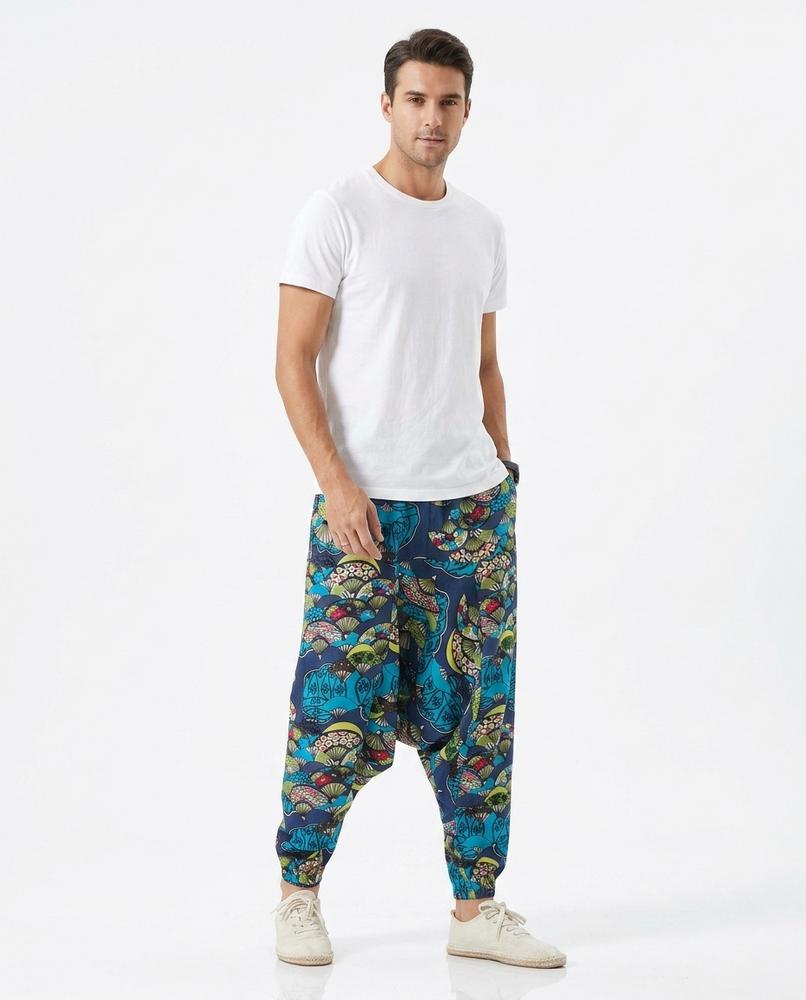 Cloppenburg Mode - Vaken | Gemusterte Baumwoll Hose Unisex