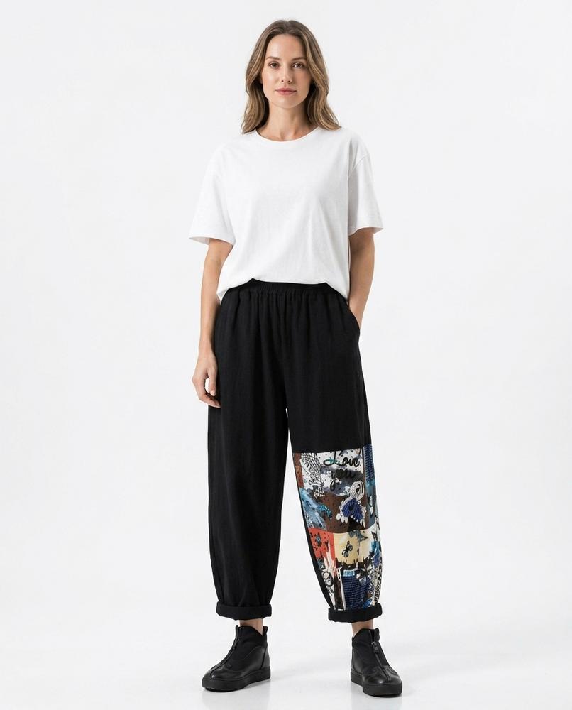 Cloppenburg Mode - Rodan | Weit Geschnittene Asymmetrische Hose Unisex
