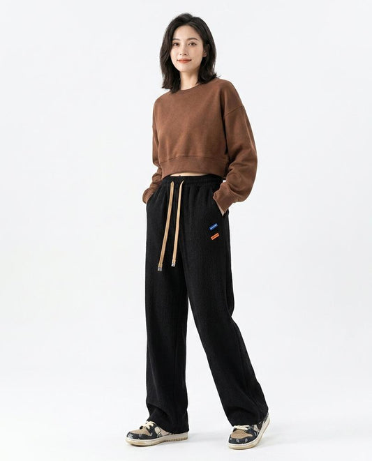 Cloppenburg Mode - Lyral | Weit Geschnittene Strick Hose Unisex