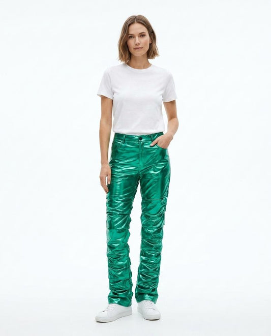 Cloppenburg Mode - Kelin | Geraffte Lack Hose Unisex