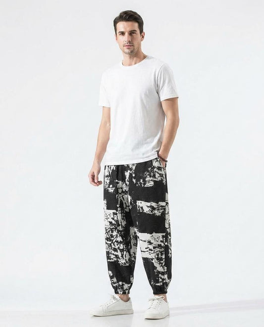 Cloppenburg Mode - Lyron | Gemusterte Locker Geschnittene Hose Unisex