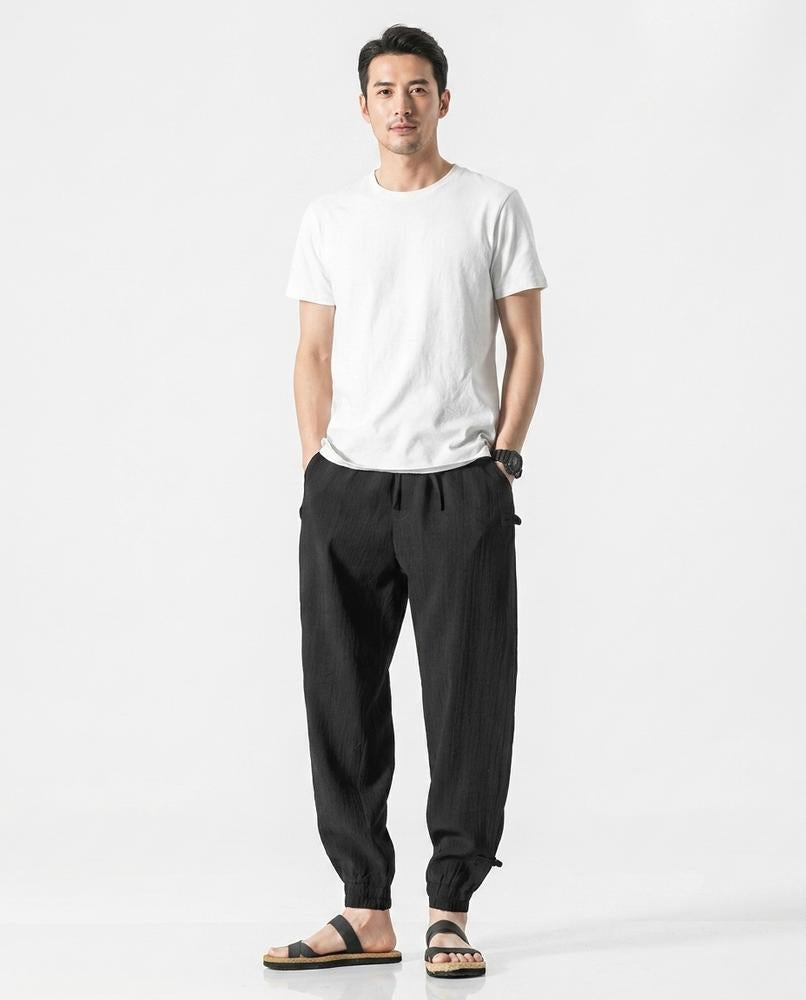 Cloppenburg Mode - Veven | Lockere Leinen Hose Herren