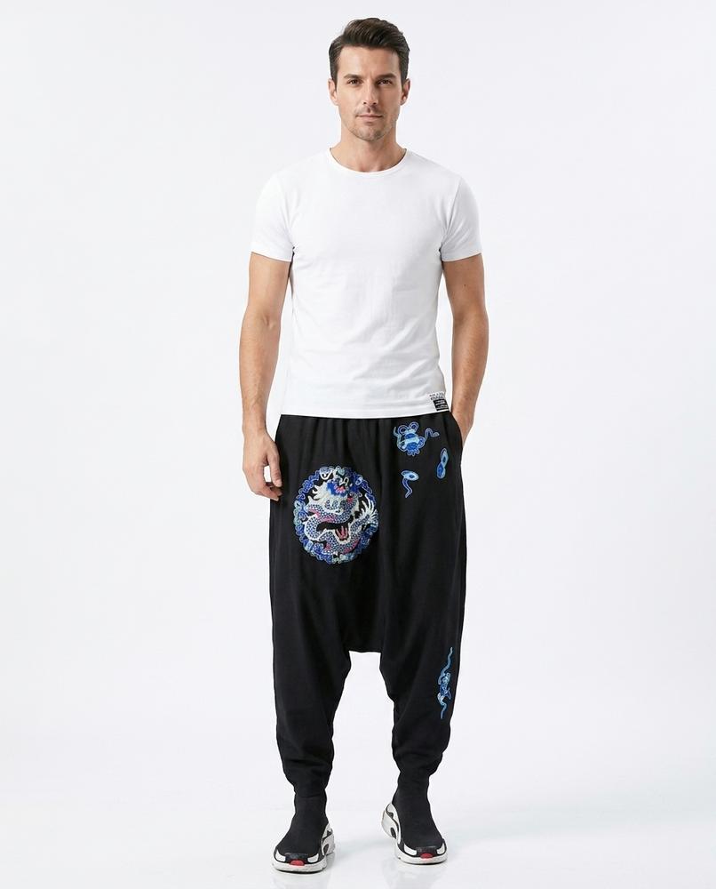 Cloppenburg Mode - Rizan | Bestickte Tiefgeschnittene Hose Herren