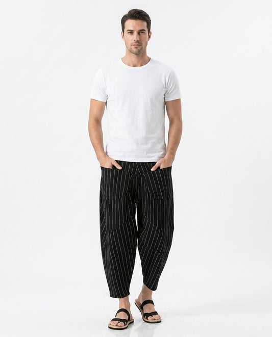 Cloppenburg Mode - Venal | Gestreifte Weit Geschnittene Hose Unisex