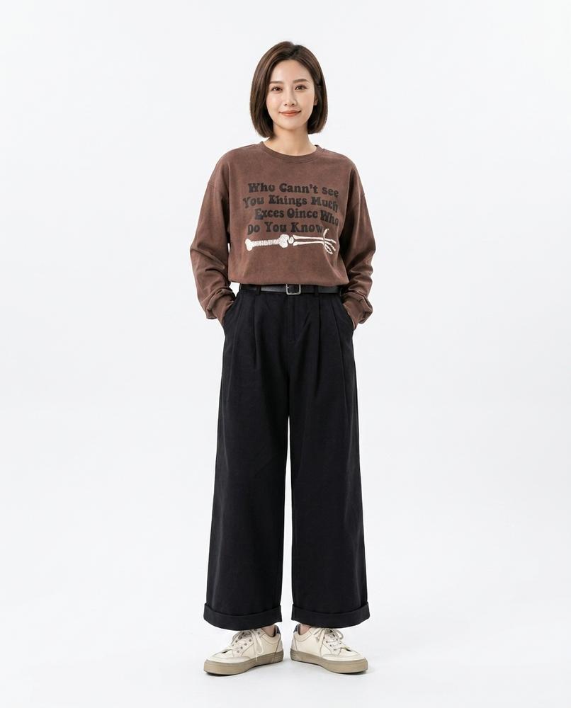 Cloppenburg Mode - Coral | Weite Bundfalten Hose Unisex