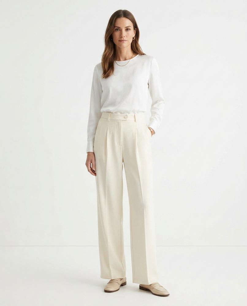 Cloppenburg Mode - Zanor | Plissierte Weit Geschnittene Hose Unisex