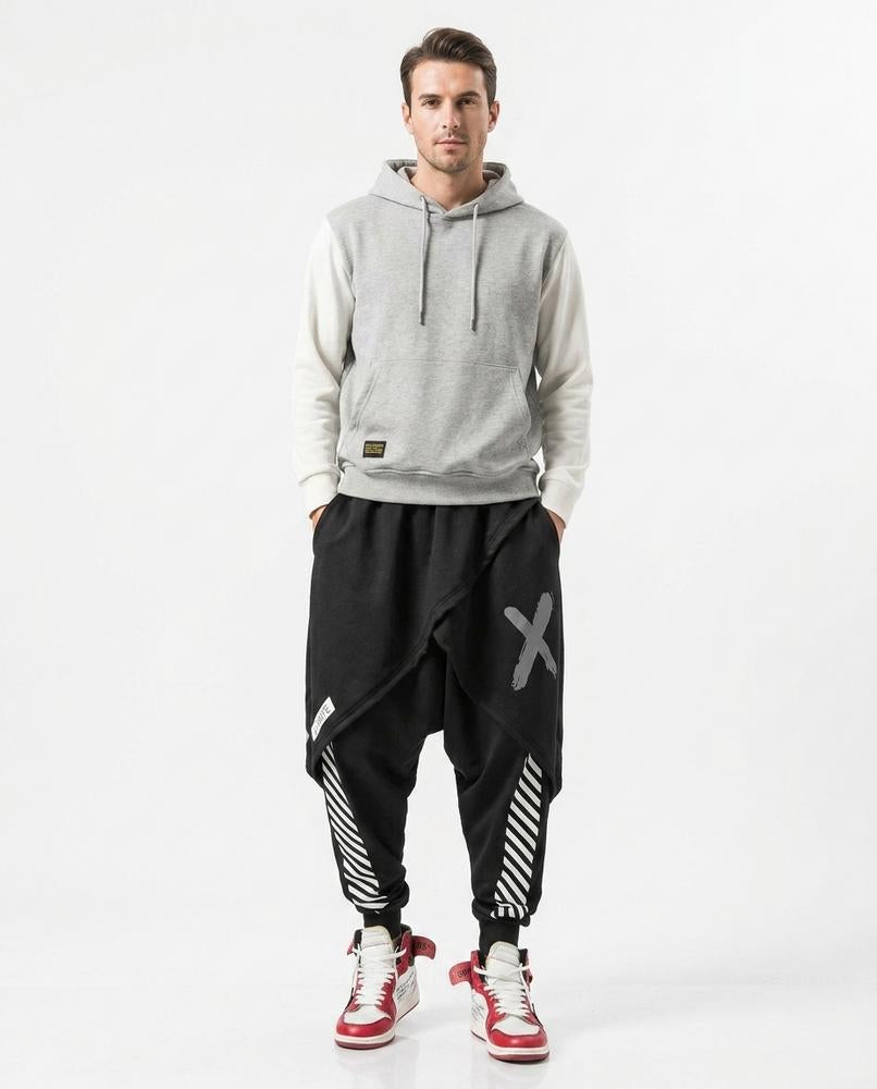 Cloppenburg Mode - Zaken | Asymmetrisch Bedruckt Hose Unisex
