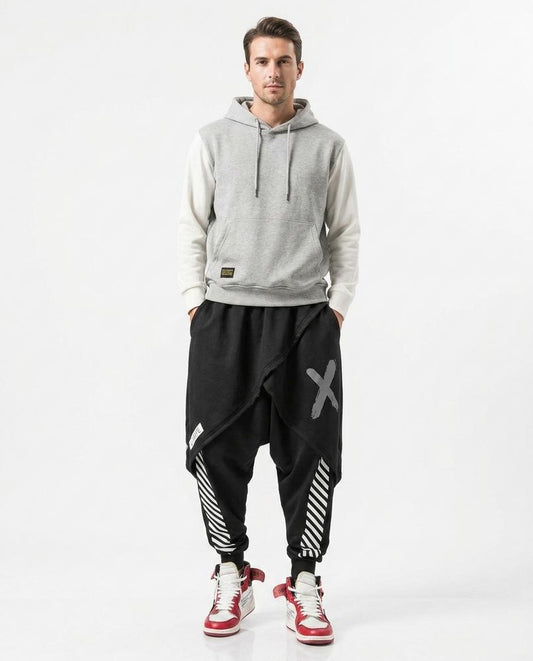 Cloppenburg Mode - Zaken | Asymmetrisch Bedruckt Hose Unisex