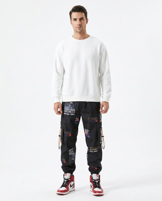 Cloppenburg Mode - Vilan | Bedruckt Zulaufend Hose Unisex