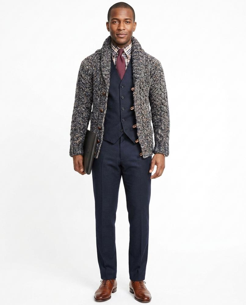 Cloppenburg Mode - Arsan | Strukturierter Grobstrick Cardigan Herren