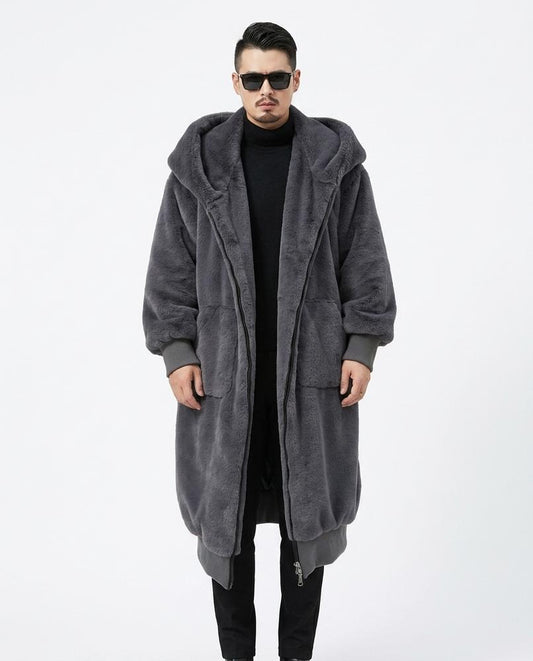 Cloppenburg Mode - Seken | Gefütterter Plüschiger Mantel Herren