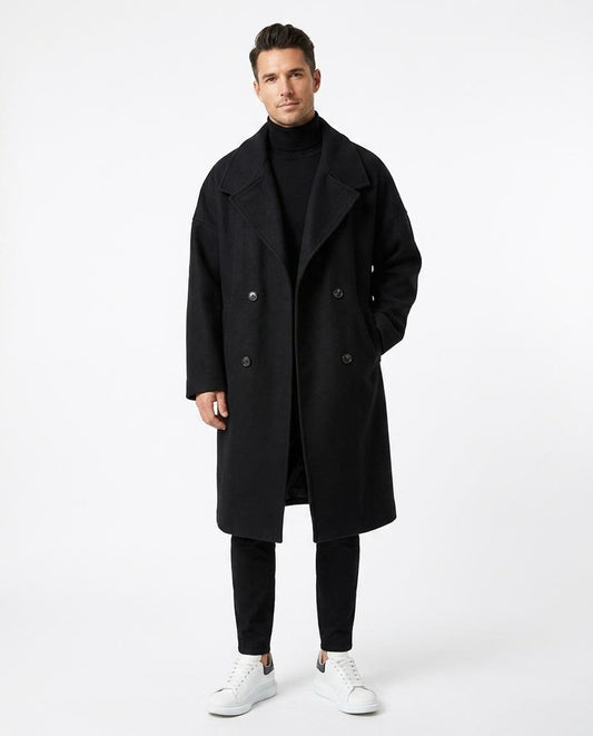 Cloppenburg Mode - Zator | Weit Geschnittener Zweireihiger Mantel Unisex