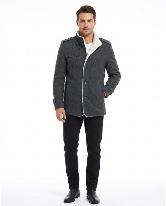 Cloppenburg Mode - Levin | Gefüttert Geknöpft Mantel Herren