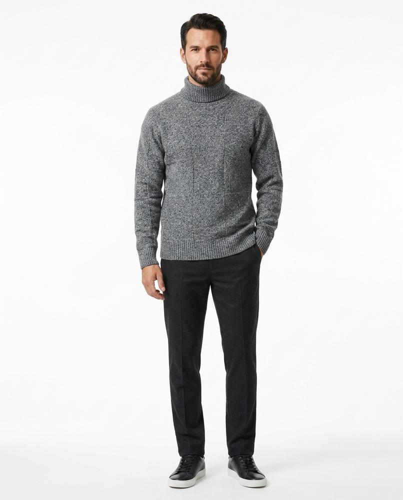 Cloppenburg Mode - Alver | Meliert Gestrickt Rollkragenpullover Herren