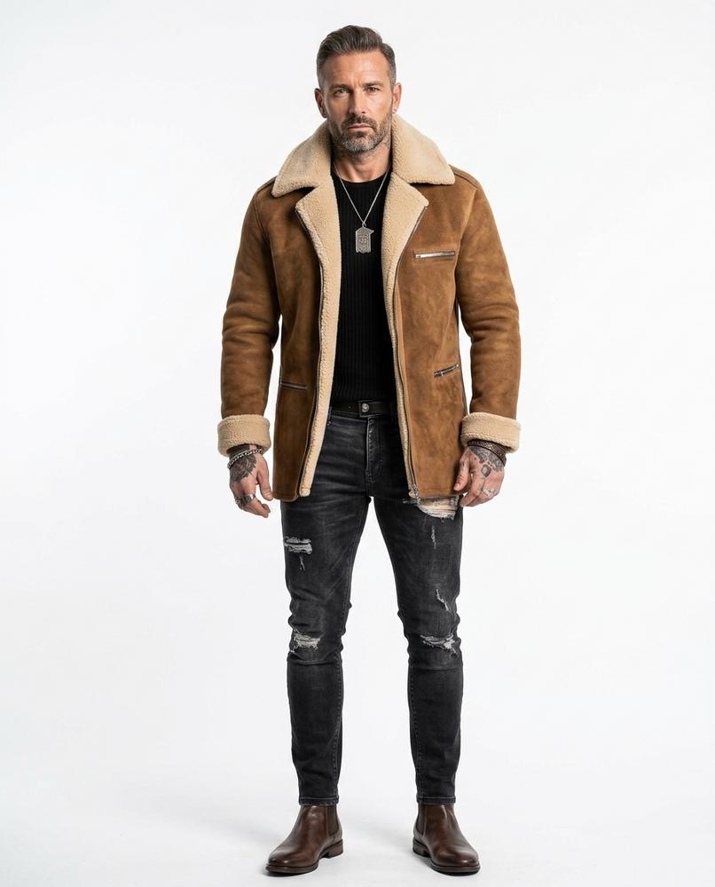 Cloppenburg Mode - Tiser | Gefüttert Veloursartig Jacke Herren