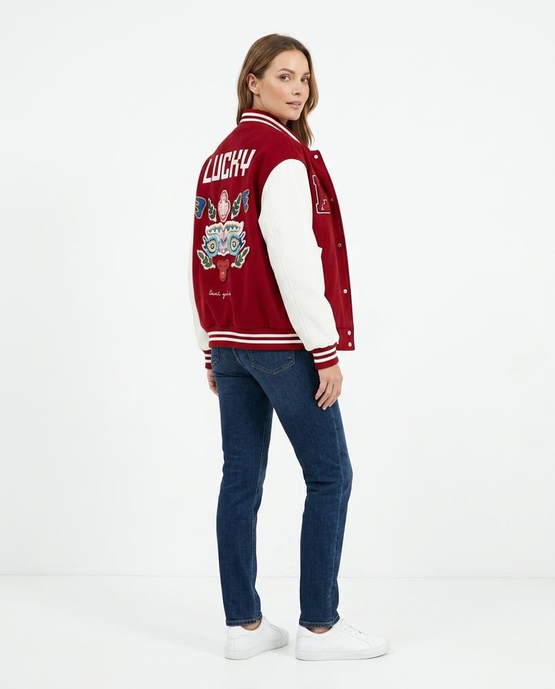 Cloppenburg Mode - Tiken | Applizierte Gestreifte Jacke Unisex