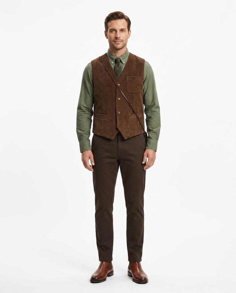 Cloppenburg Mode - Viver | V-Ausschnitt Cord Weste Unisex