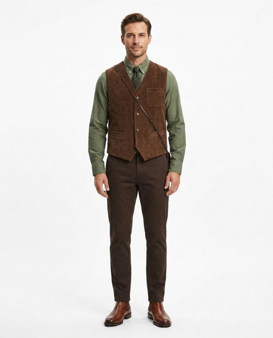 Cloppenburg Mode - Viver | V-Ausschnitt Cord Weste Unisex
