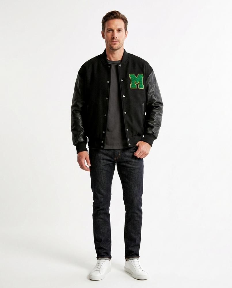 Cloppenburg Mode - Elver | Gefüttert Kontrastärmelig Jacke Unisex