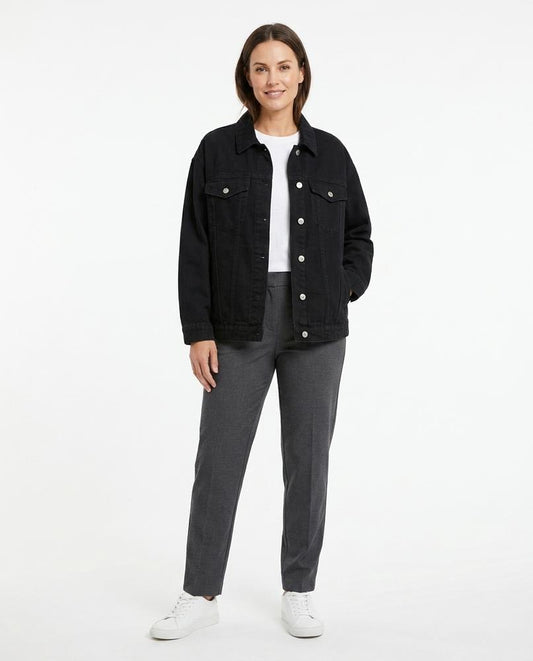 Cloppenburg Mode - Maron | Geknöpfte Baumwollene Jacke Unisex