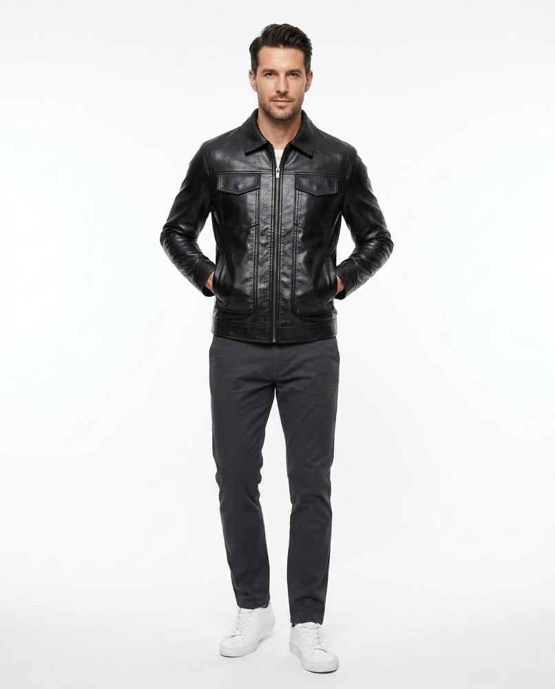 Cloppenburg Mode - Lehal | Gefütterte Kunstleder Jacke Herren
