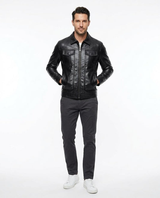Cloppenburg Mode - Lehal | Gefütterte Kunstleder Jacke Herren
