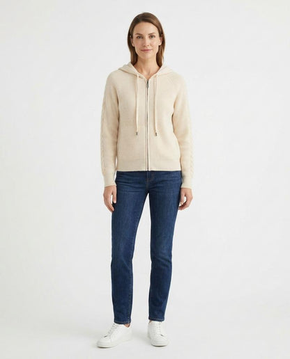 Cloppenburg Mode - Miven | Gerippter Feingestrickter Hoodie Unisex