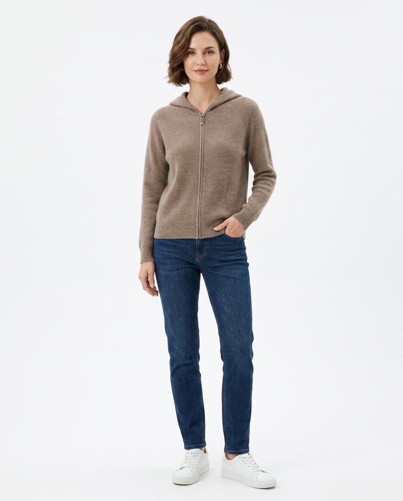Cloppenburg Mode - Miven | Gerippter Feingestrickter Hoodie Unisex