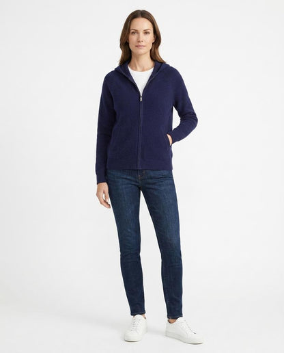Cloppenburg Mode - Miven | Gerippter Feingestrickter Hoodie Unisex