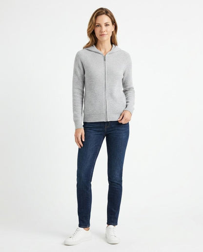 Cloppenburg Mode - Miven | Gerippter Feingestrickter Hoodie Unisex