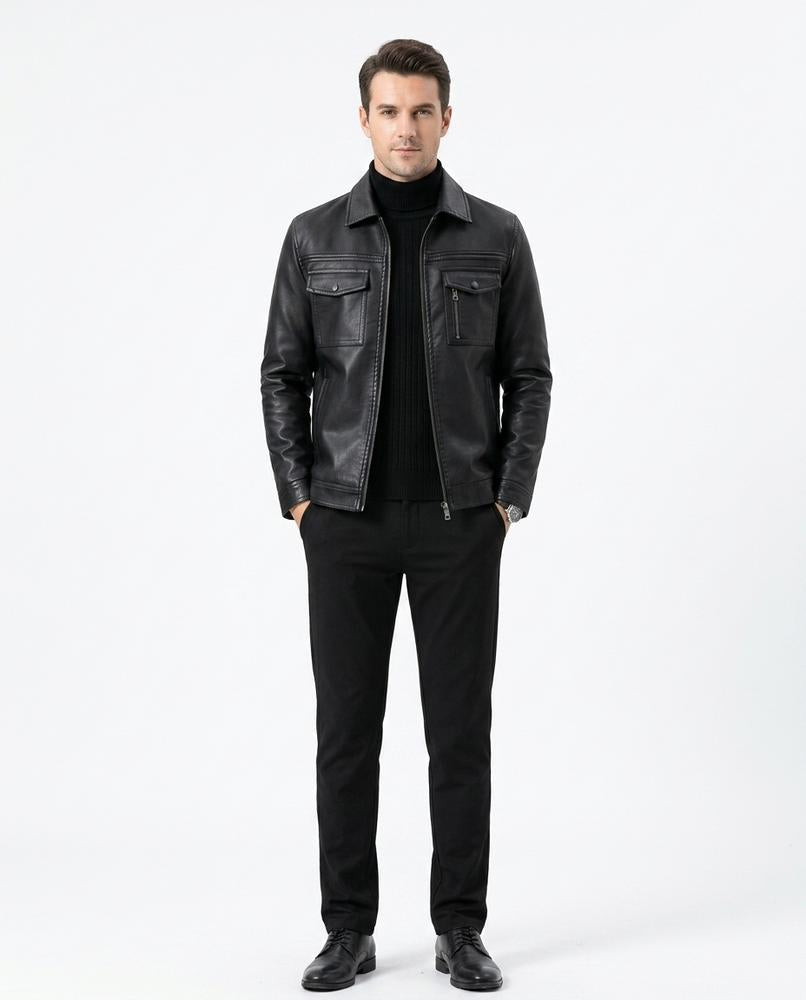 Cloppenburg Mode - Salor | Leder Reißverschluss Jacke Herren