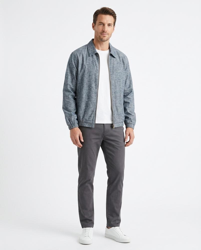 Cloppenburg Mode - Zemir | Reißverschluss Leinenoptik Jacke Herren
